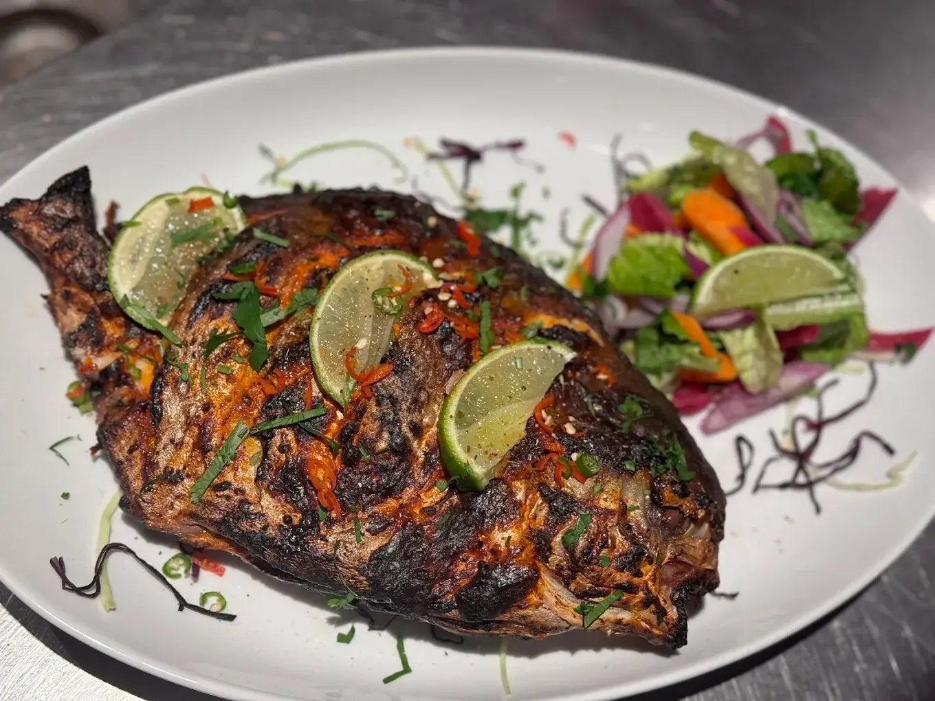 Indo-Chinese specialties at Masala Lounge & Grill Calgary & Okotoks