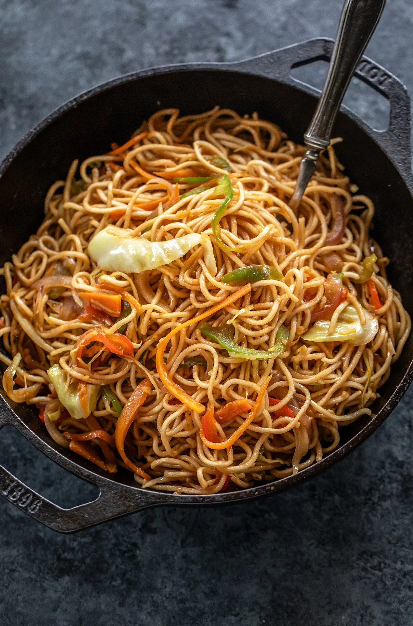 Vegetarian Chowmein at Masala Lounge & Grill